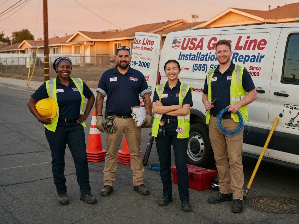 Gas Line Installation company in Broadview, MT